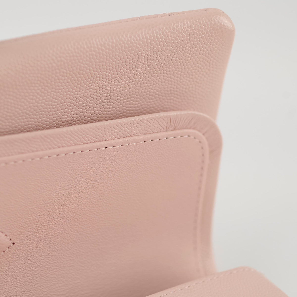 Chanel Medium/Large Caviar Double Classic Flap Pink - photo 5