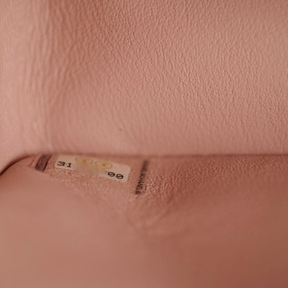 Chanel Medium/Large Caviar Double Classic Flap Pink - photo 12