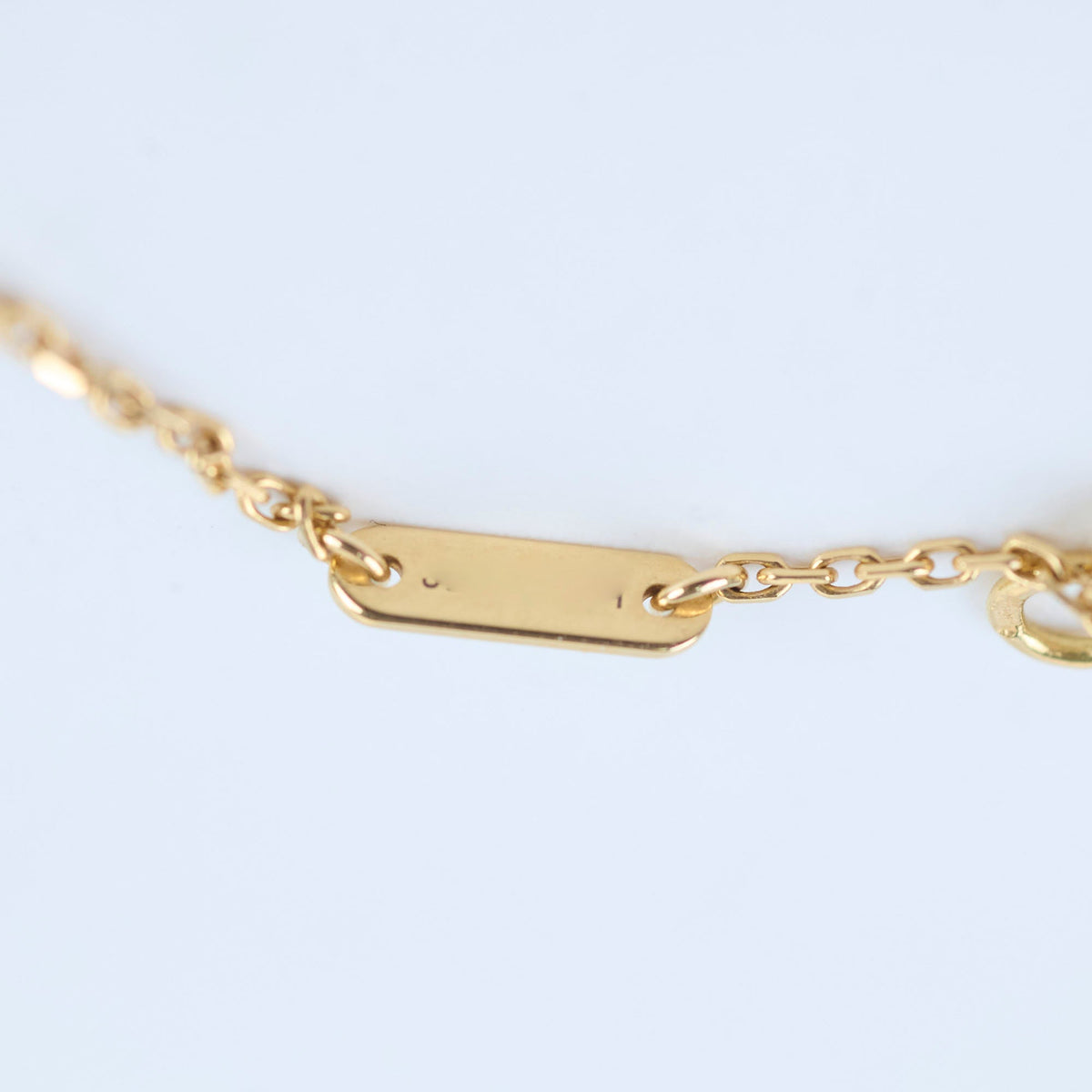 Van Cleef & Arpels Sweet Alhambra Mother of Pearl MOP Necklace Yellow Gold - photo 6