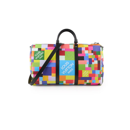 Louis Vuitton Keepall Bandouliere 50 Damier Graphite 3D Multicolour - photo 1
