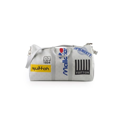 Louis Vuitton Keepall Bandouliere 50 Antarcita Logo Story - photo 1