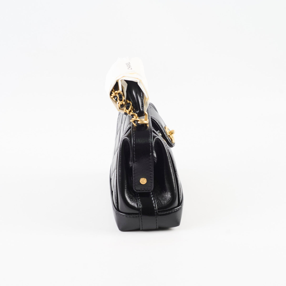 Chanel Black Quilted Lambskin Black - photo 2