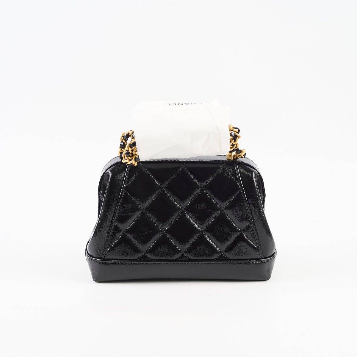Chanel Black Quilted Lambskin Black - photo 3