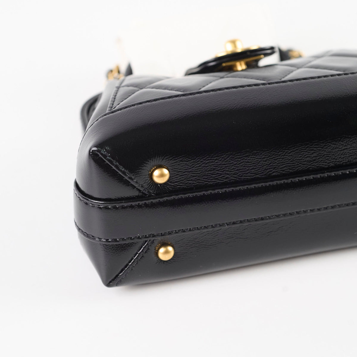 Chanel Black Quilted Lambskin Black - photo 9