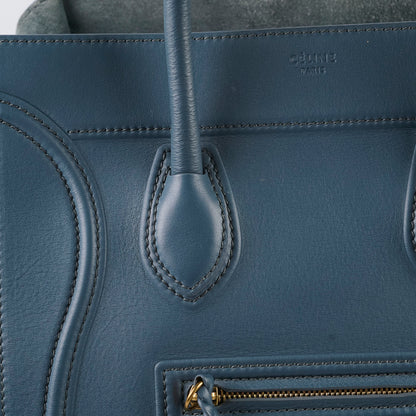 Celine Trapeze Phantom Medium Blue - photo 4