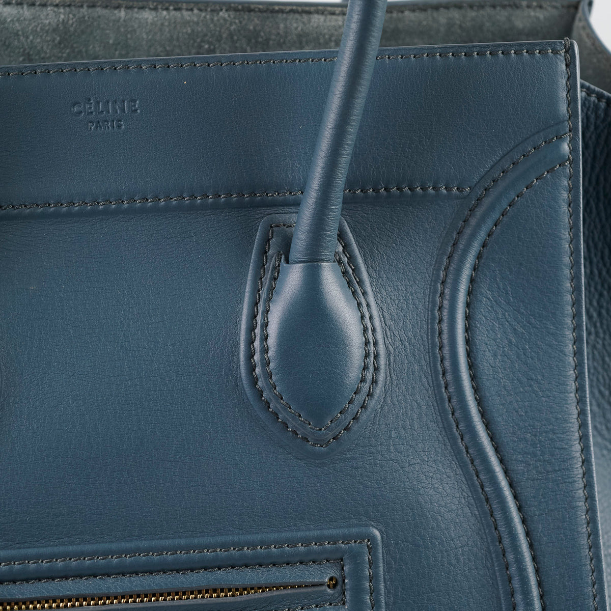 Celine Trapeze Phantom Medium Blue - photo 5