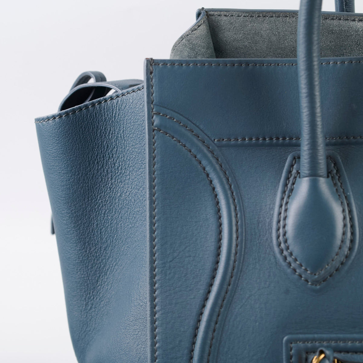 Celine Trapeze Phantom Medium Blue - photo 7