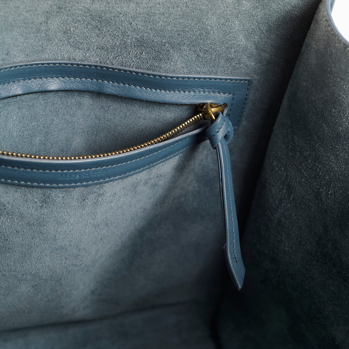 Celine Trapeze Phantom Medium Blue - photo 10