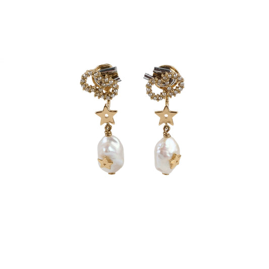 Dior Pearl Drop Fashion Earrings - photo 1