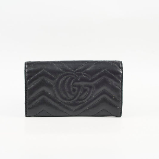 Gucci GG Marmont Continental Long Wallet Black - photo 2