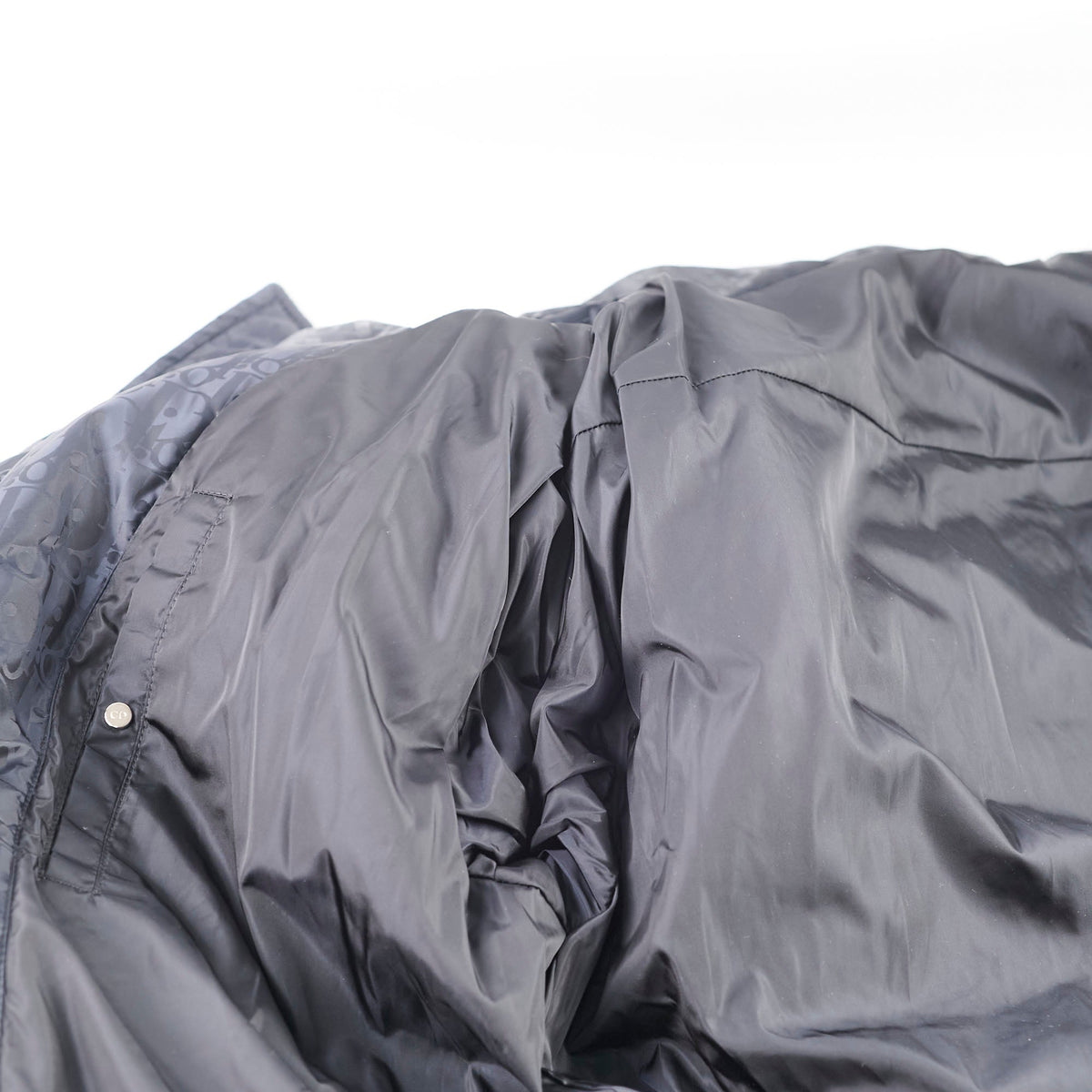 Dior Homme Oblique Puffer Down Jacket Black Size 44 - photo 8