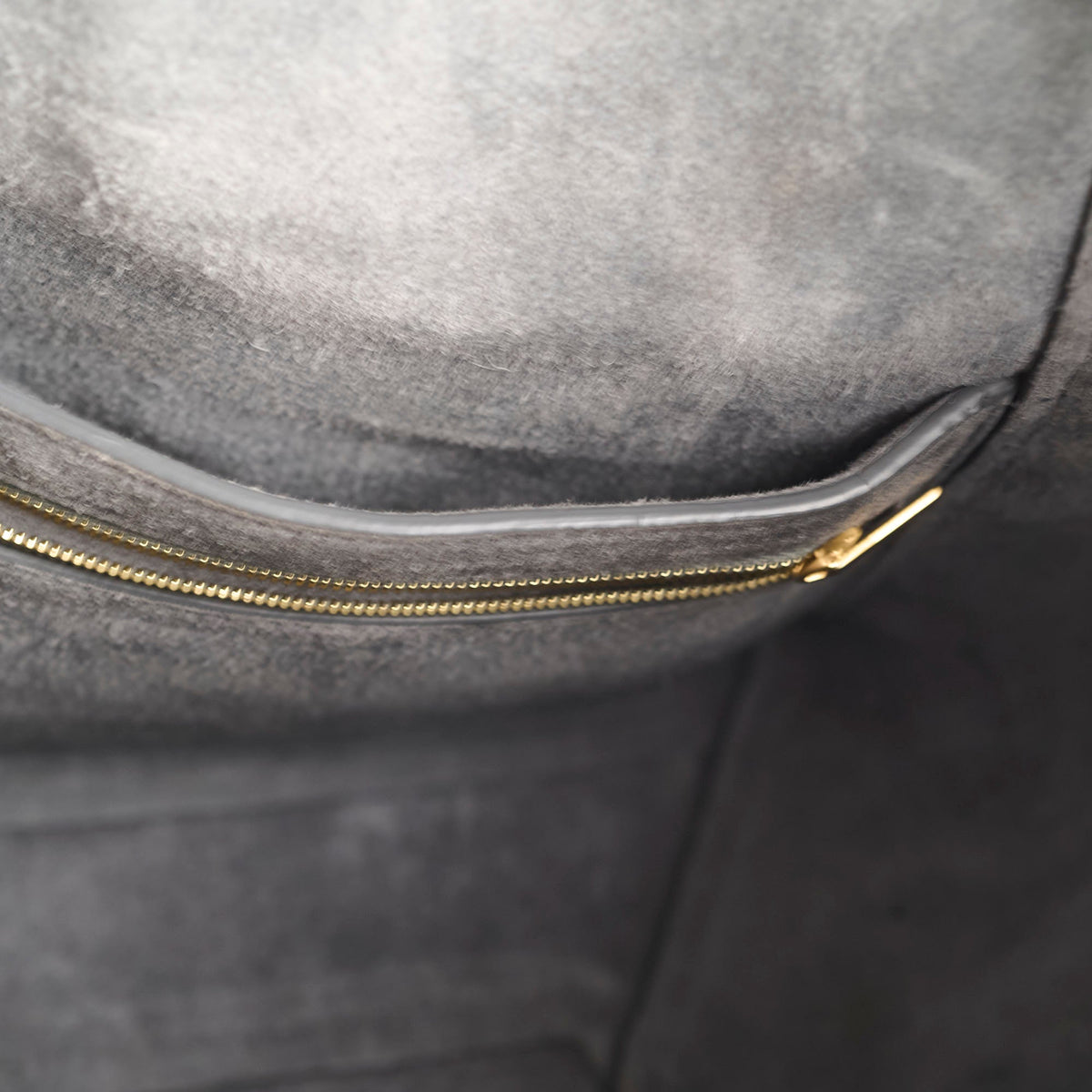Celine Sangle Grey Bucket Tote - photo 11