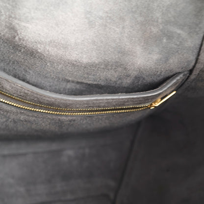 Celine Sangle Grey Bucket Tote - photo 11