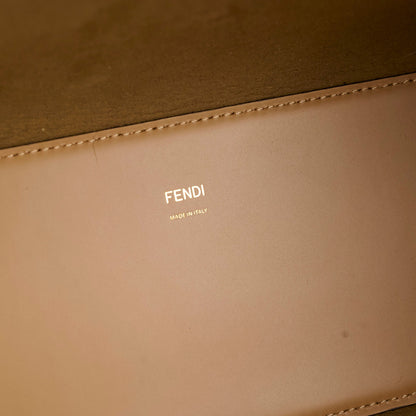 Fendi Sunshine Shopper Tote Beige Medium - photo 7