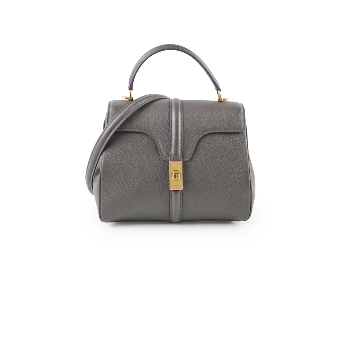 Celine 16 Small Grained Leather Grey - photo 1