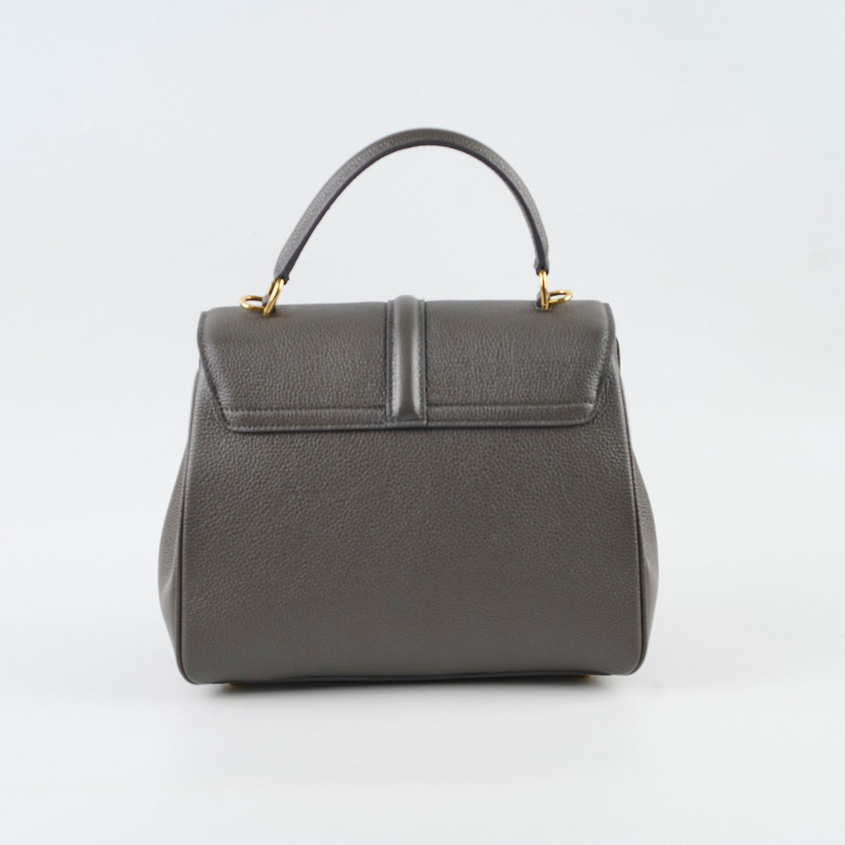 Celine 16 Small Grained Leather Grey - photo 3