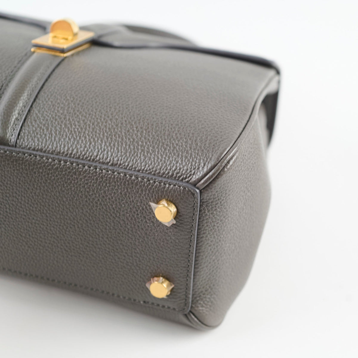 Celine 16 Small Grained Leather Grey - photo 7
