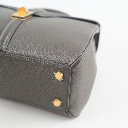 Celine 16 Small Grained Leather Grey - photo 7