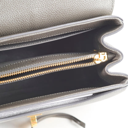 Celine 16 Small Grained Leather Grey - photo 9