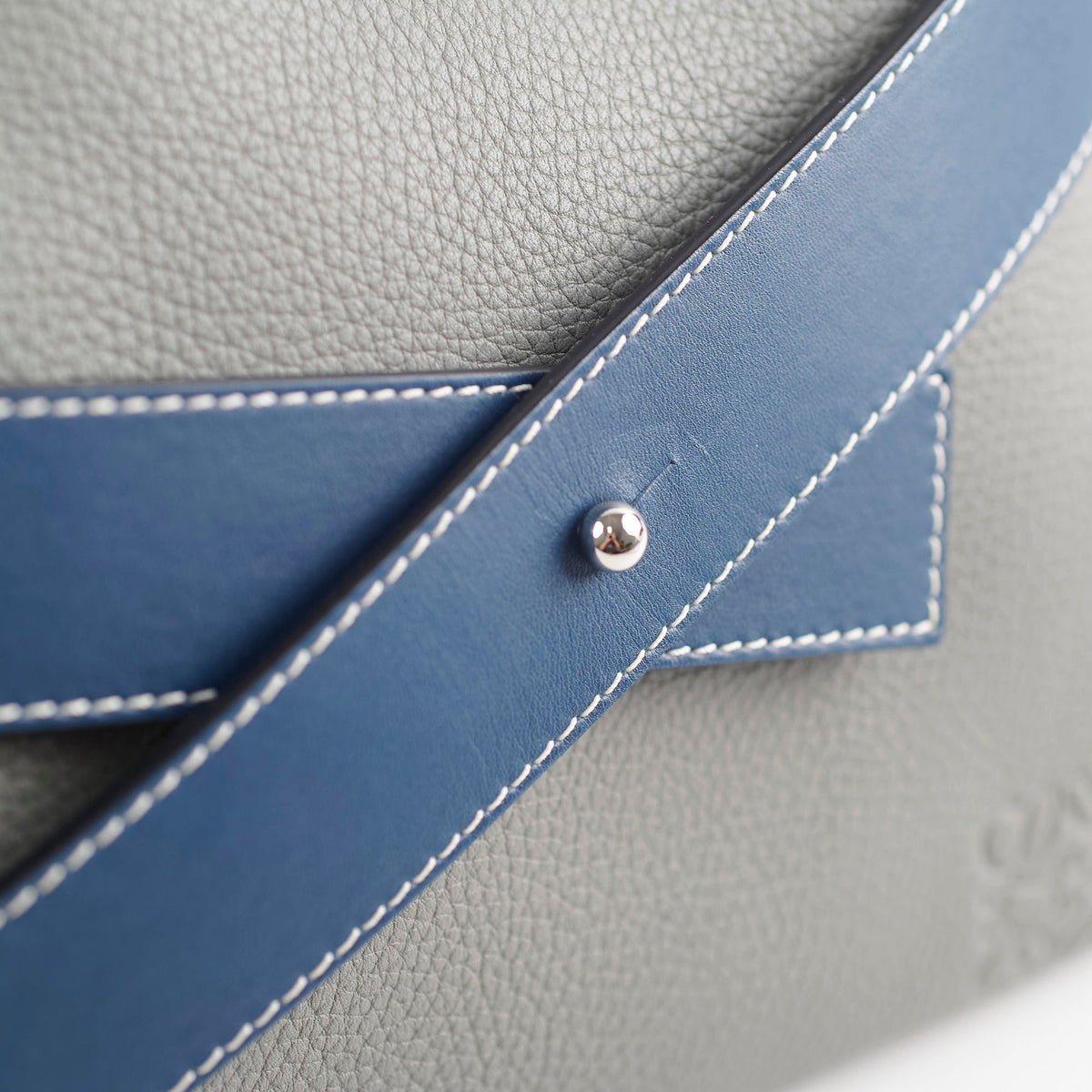 Loewe Men Messenger Bag Dust Blue - photo 9