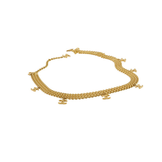 Chanel Gold Belt Size 70 - photo 1