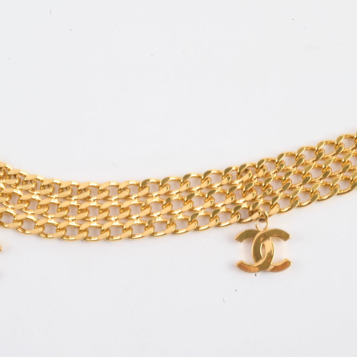 Chanel Gold Belt Size 70 - photo 5