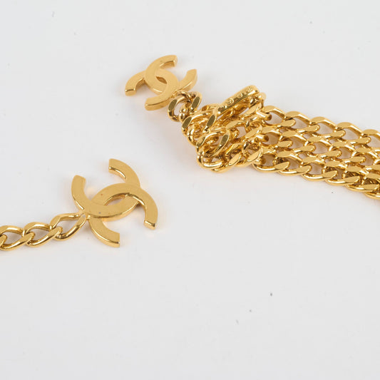 Chanel Gold Belt Size 70 - photo 2