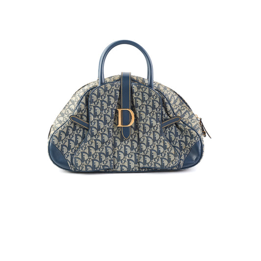 Dior Trotter Boston Bag Navy - photo 1