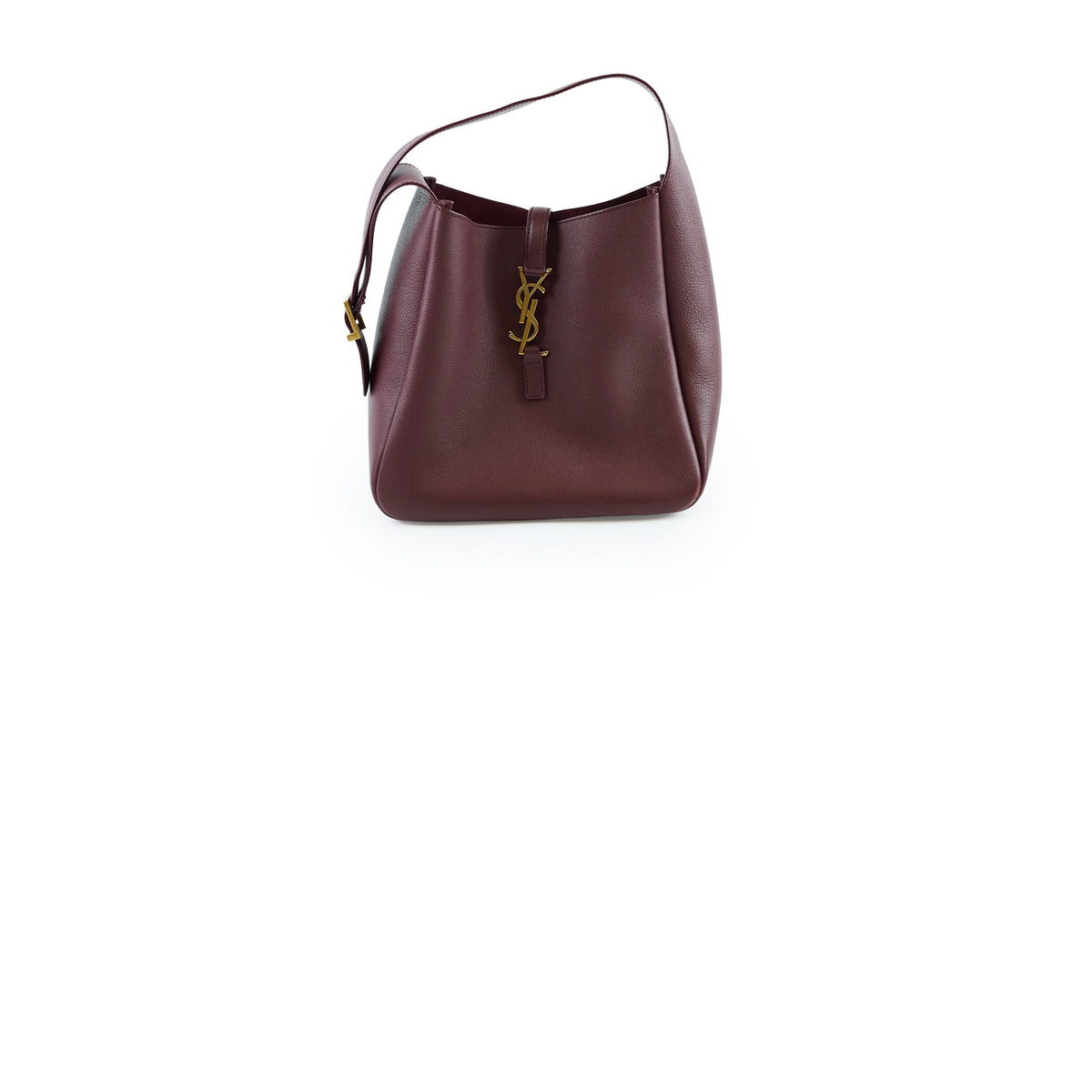 Saint Laurent Le 6 A7 Shoulder Bag Burgundy - photo 2
