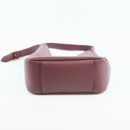 Saint Laurent Le 6 A7 Shoulder Bag Burgundy - photo 5