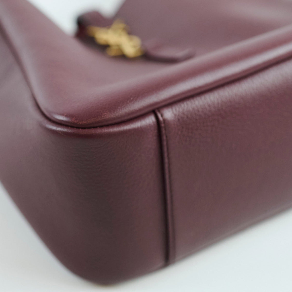 Saint Laurent Le 6 A7 Shoulder Bag Burgundy - photo 9