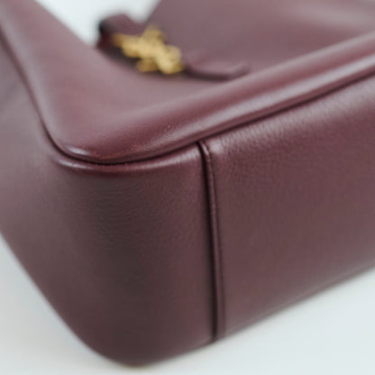 Saint Laurent Le 6 A7 Shoulder Bag Burgundy - photo 9