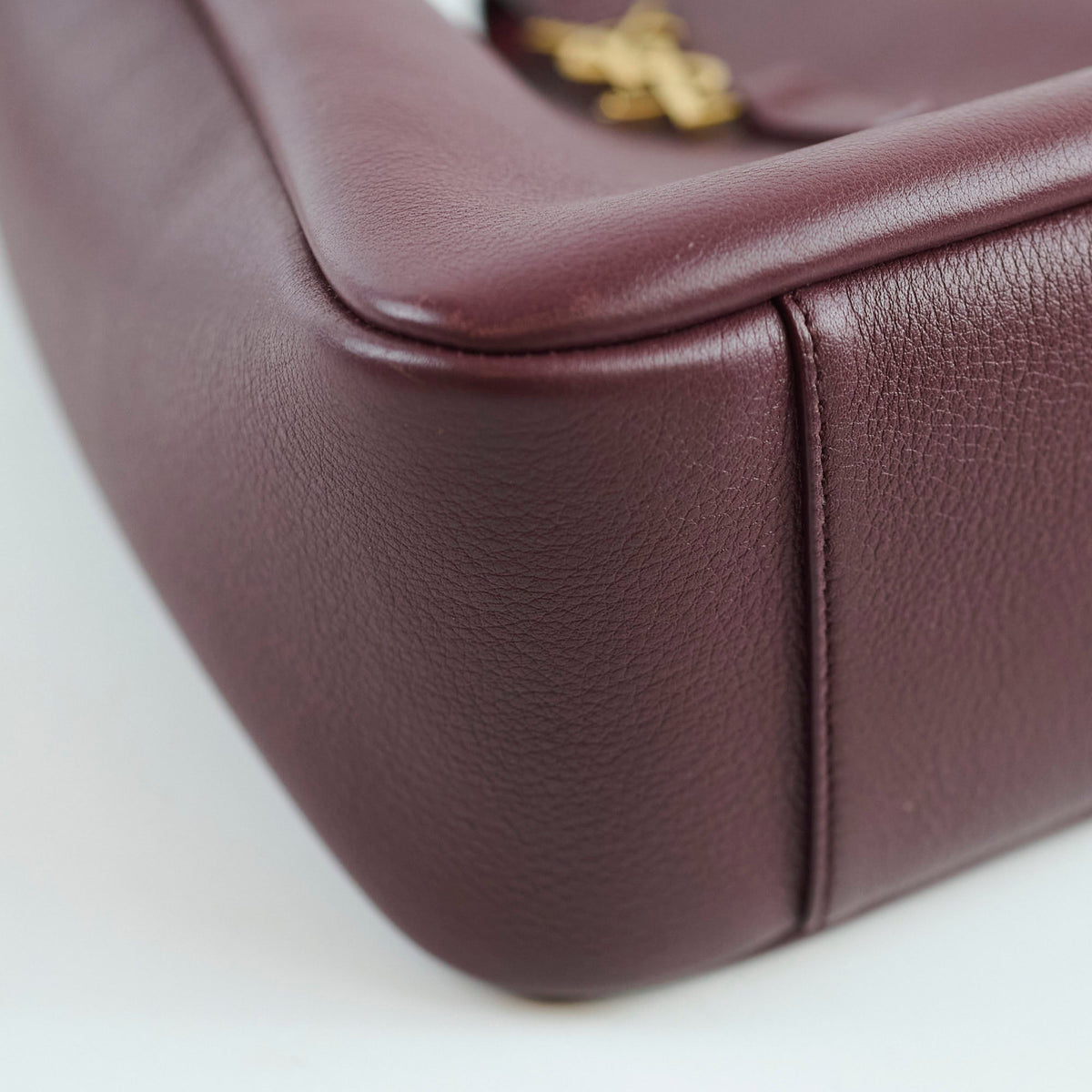 Saint Laurent Le 6 A7 Shoulder Bag Burgundy - photo 10
