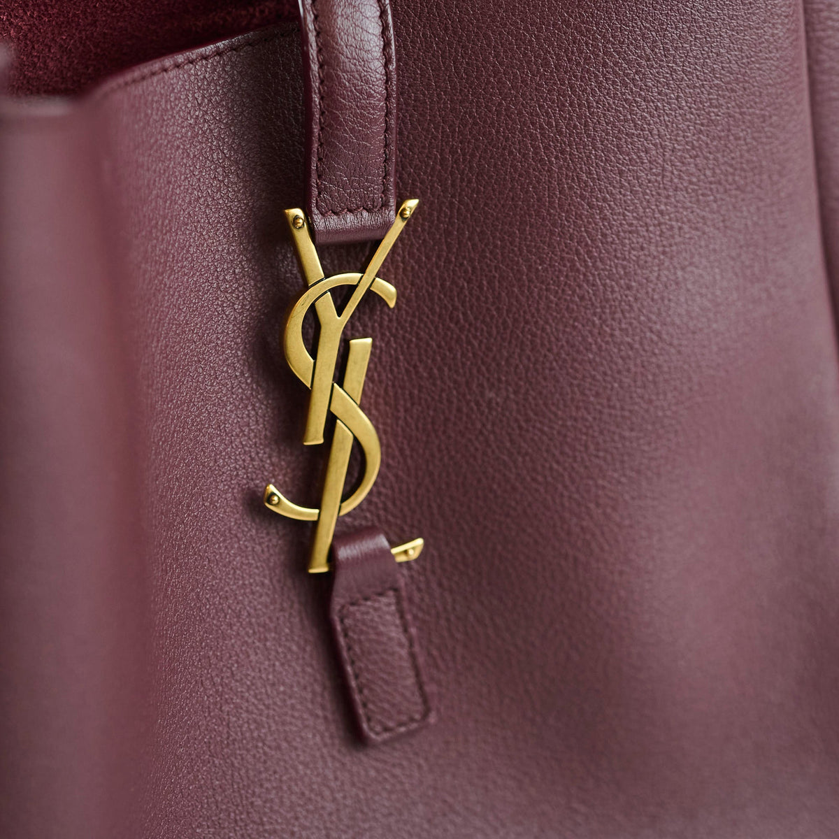 Saint Laurent Le 6 A7 Shoulder Bag Burgundy - photo 11