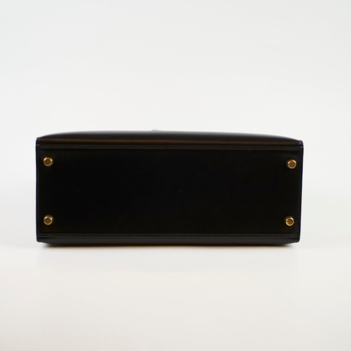 Hermes Kelly 28 Black Box Leather D Square Stamp - photo 5