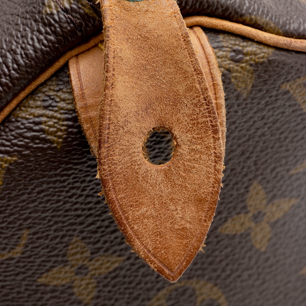 Louis Vuitton Vintage Monogram Canvas Speedy 30 Satchel - image 12