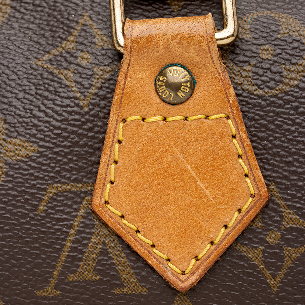 Louis Vuitton Vintage Monogram Canvas Speedy 30 Satchel - image 15