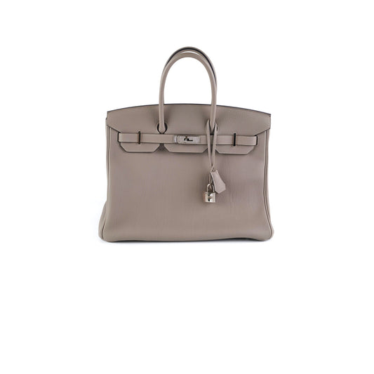 Hermes Birkin 35 Togo Gris Asphalt A Stamp (2017) - photo 1