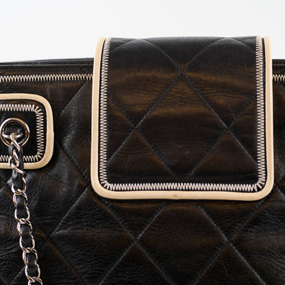 Chanel 2.55 Reissue East West Tote Black - photo 5