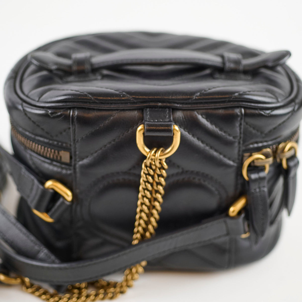 Gucci Marmont Mini Backpack Black - photo 7