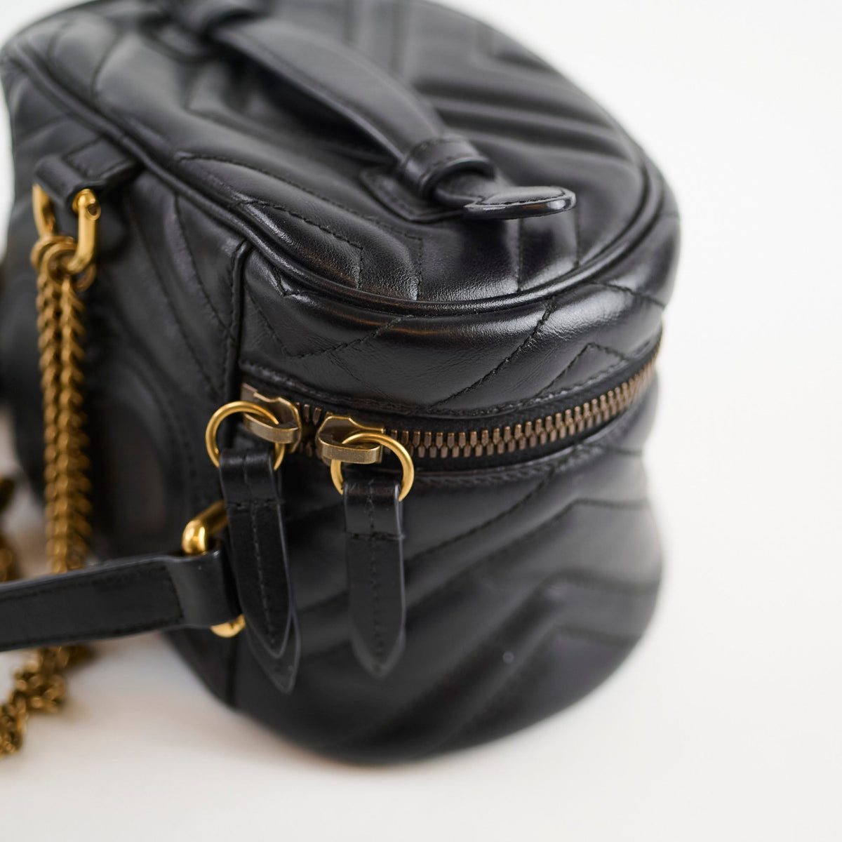 Gucci Marmont Mini Backpack Black - photo 5