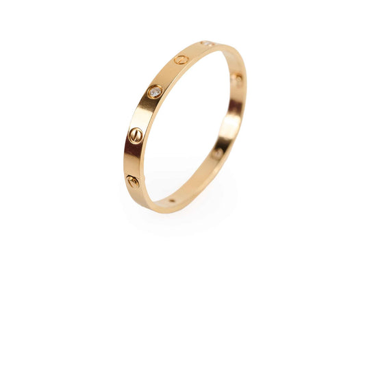 Cartier Love Bracelet 4 Diamond PG Size 16 - photo 1