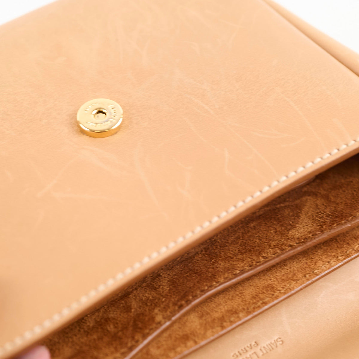 Saint Laurent Small Kaia Crossbody Bag Light Brown - photo 9