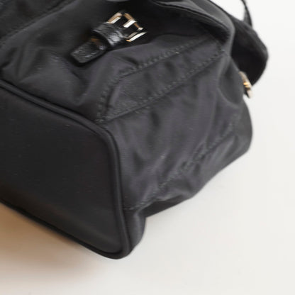 Prada Mini Nylon Chain Backpack Black - photo 8