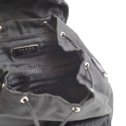 Prada Mini Nylon Chain Backpack Black - photo 6
