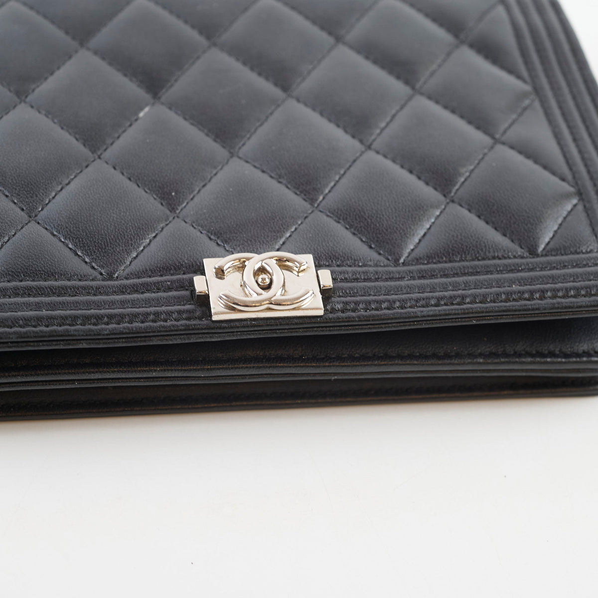 Chanel Boy WOC Quilted Lambskin Black - photo 14