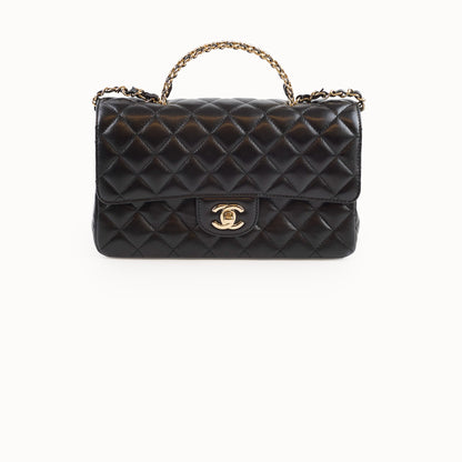 Chanel Small Crystal Top Handle Flap - photo 1