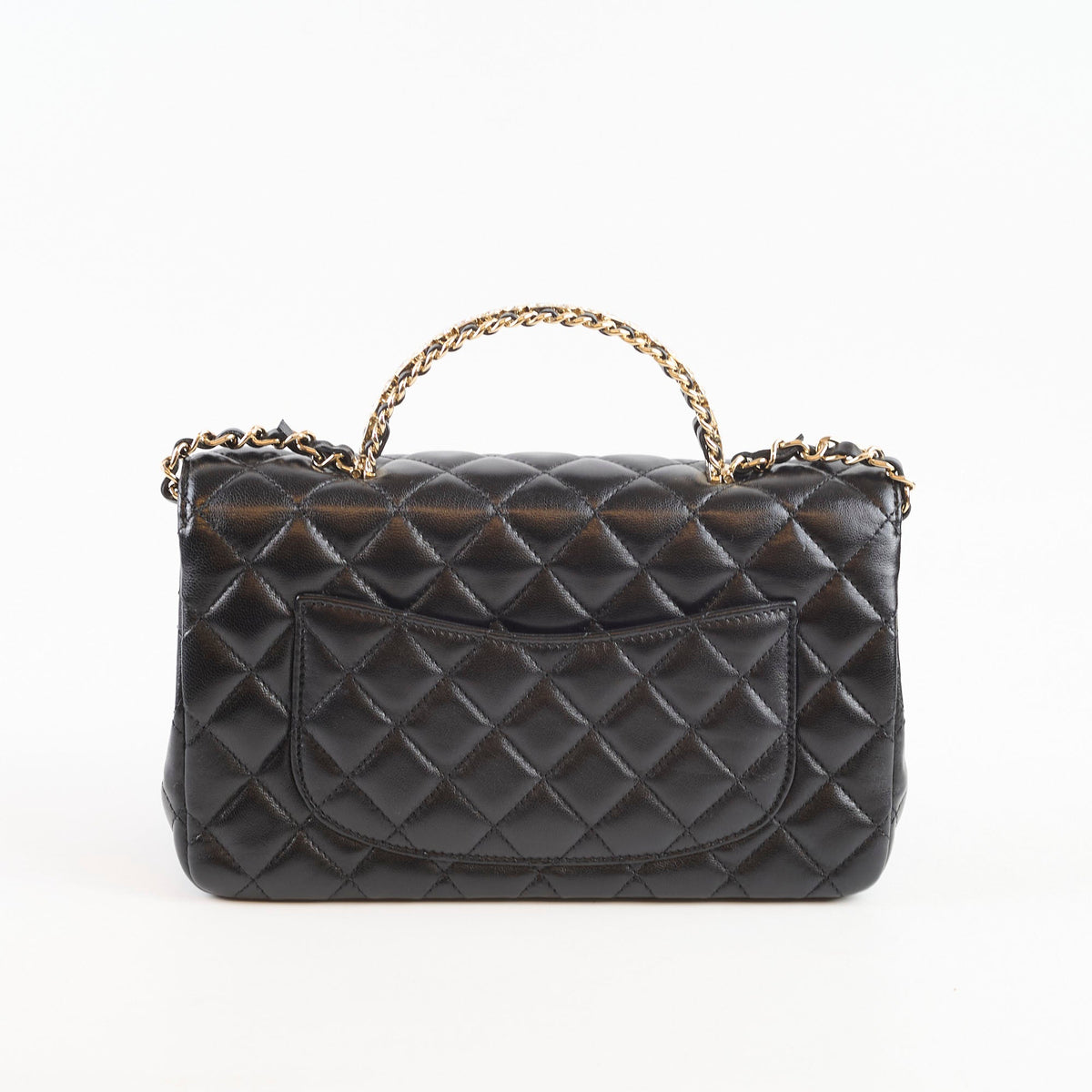 Chanel Small Crystal Top Handle Flap - photo 2