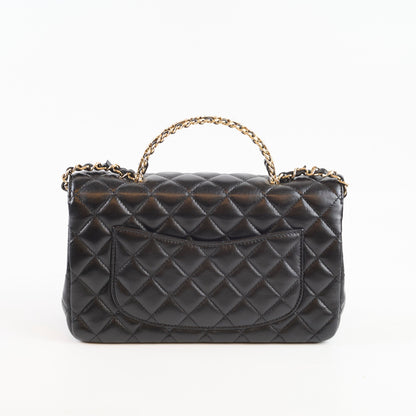Chanel Small Crystal Top Handle Flap - photo 2