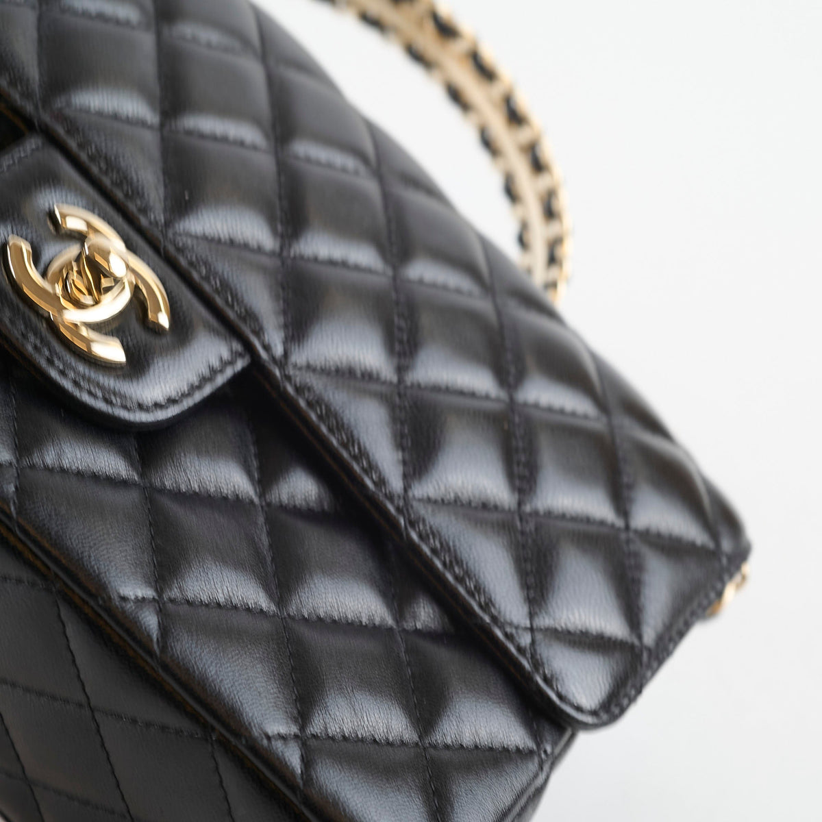 Chanel Small Crystal Top Handle Flap - photo 5